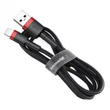 Baseus CALKLF-A19 Lightning kabel 0,5 m Sort