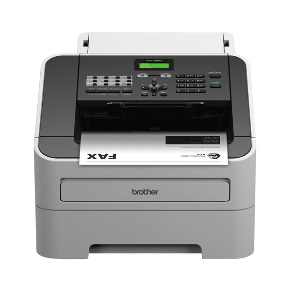 Brother FAX-2840 fax maskine Laser 33,6 Kbit/s A4 Sort, Grå