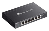 TP-Link Omada ES206GP netværksswitch Administreret Gigabit Ethernet (10/100/1000) Strøm over Ethernet (PoE) Sort
