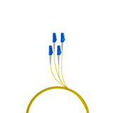 EFB Elektronik O8303S10OS2 InfiniBand og fiberoptisk kabel 10 m 4x LC U-DQ(ZN) BH Sort, Blå, Gul