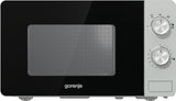 Gorenje MO17E1S mikrobølgeovn Sort, Rustfrit stål Solo mikroovn Over komfuret 17 L 700 W