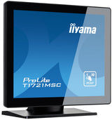 iiyama ProLite T1721MSC-B2 computerskærm 43,2 cm (17") 1280 x 1024 pixel SXGA LED Berøringsskærm Bordplade Sort