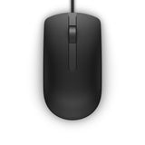 DELL MS116 mus Kontor Ambidextrous USB Type-A Optisk 1000 dpi