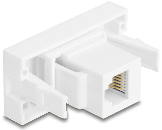 DeLOCK 90898 stikkontakt RJ-12 Hvid
