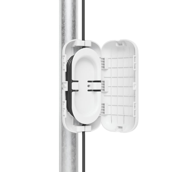 Ubiquiti UACC-FIBER-SR-KIT kabelorganisator Stang/væg Kabelboks Hvid 1 stk