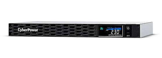 CyberPower CP1000EIPFCRM1U UPS-enhed Interaktivt indgangsstik 1000 kVA 600 W 6 AC stikkontakt(er)