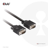 CLUB3D CAC-1703 VGA kabel 3 m VGA (D-Sub) Sort