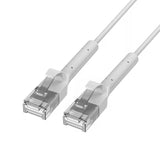 Extralink Kat.6 U/FTP 1m 1Gbps Biały | Patchcord LAN | Miedź Kabel sieciowy skrętka, łamana końcówka (EX.38916) netværkskabel Hvid Cat6 U/FTP (STP)