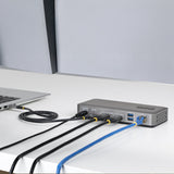 StarTech.com 196UE-USBC-DOCK dockingstation Ledningsført USB 3.2 Gen 2 (3.1 Gen 2) Type-C Grå