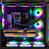CAPTIVA Highend Gaming R89-085 AMD Ryzen™ 7 9800X3D 64 GB DDR5-SDRAM 2 TB SSD NVIDIA GeForce RTX 5080 Windows 11 Home Midi Tower PC Sort