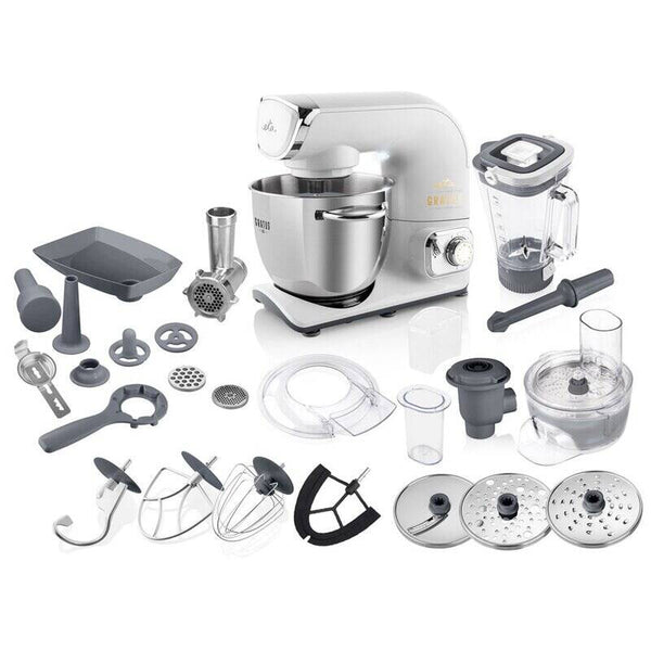 Eta Gratus Max Evo foodprocessor 1500 W 5,5 L Grå, Rustfrit stål