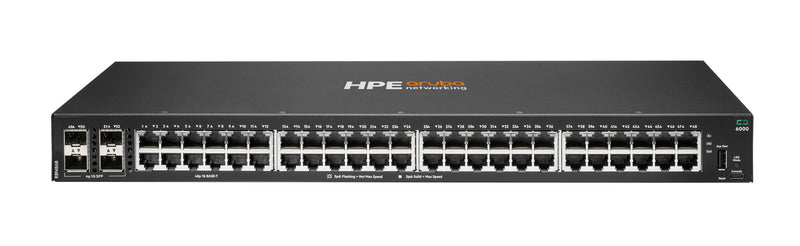 HPE Aruba Networking CX 6000 Administreret L2/L3 Gigabit Ethernet (10/100/1000) 1U Sort