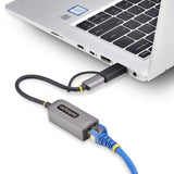 StarTech.com U2GA-USB-C-ETHERNET netværkskort 5000 Mbit/s