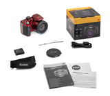 Kodak Astro Zoom AZ425 1/2.3" Brokamera 20,68 MP BSI CMOS 5184 x 3888 pixel Sort, Rød