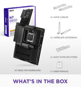 NZXT N7 B850 AMD B850 Sokkel AM5 ATX