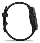 Garmin vívoactive 6 3,05 cm (1.2") AMOLED 42 mm Digital 390 x 390 pixel Berøringsskærm Sort Wi-Fi GPS (satellit)