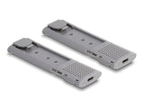 DeLOCK 42028 drevkabinet SSD kabinet Sort, Grå M.2