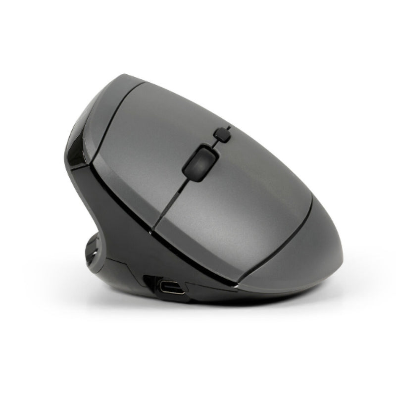BakkerElkhuizen MidWay mus Kontor Venstre hånd RF Wireless + Bluetooth + USB Type-C Optisk 2400 dpi
