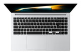 Samsung Galaxy Book4 NP754XGK-KS2FR laptop Intel Core 7 150U 39,6 cm (15.6") Fuld HD 16 GB LPDDR4x-SDRAM 512 GB SSD Wi-Fi 6 (802.11ax) Windows 11 Pro Sølv AZERTY Fransk