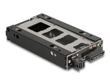 DeLOCK 47005 drive bay panel 2.5" Opbevaring drev bakke Sort, Sølv