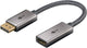 Goobay 75271 videokabel adapter 0,2 m DisplayPort HDMI Sort