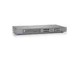 LevelOne FEP-1612W150 netværksswitch Fast Ethernet (10/100) Strøm over Ethernet (PoE) Grå