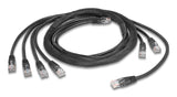 DeLOCK 90121 netværkskabel Sort 5 m Cat5e U/UTP (UTP)