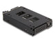 DeLOCK 47005 drive bay panel 2.5" Opbevaring drev bakke Sort, Sølv