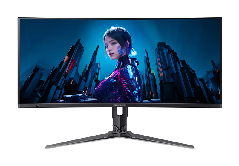 Acer Predator UM.CXXEE.501 computerskærm 86,4 cm (34") 3440 x 1440 pixel UltraWide Quad HD QD-OLED Sort