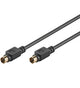 Goobay AVK 157-200 2.0m S-video kabel 2 m S-Video (4-pin) Sort