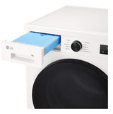 LG RHX1009NWB tørretumbler Fritstående Front-læsning 9 kg Hvid