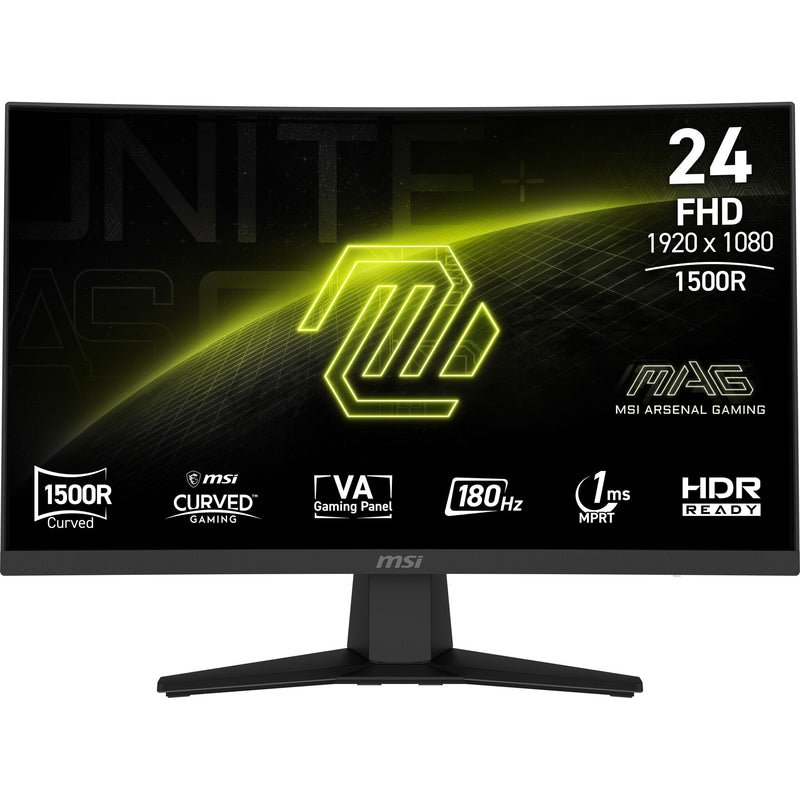 MSI MAG 244C computerskærm 59,9 cm (23.6") 1920 x 1080 pixel Fuld HD LCD Sort
