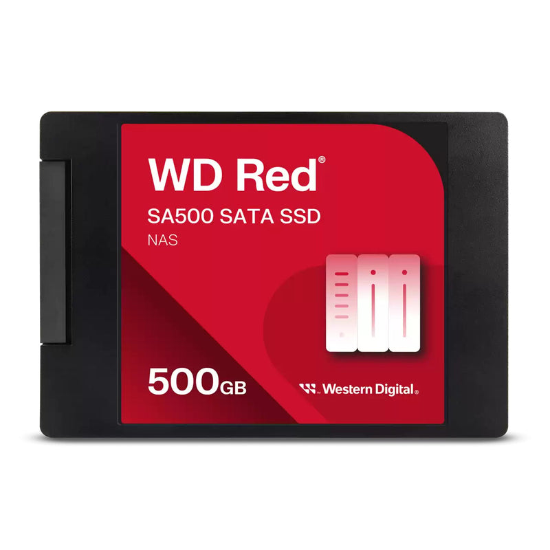 Western Digital WDS500G1R0A intern solid state drev 500 GB 2.5" SATA 3D NAND