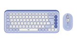 Logitech Pop Icon Combo tastatur Mus inkluderet Universel Bluetooth QWERTY Tyrkisk Violet, Hvid