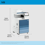 HP LaserJet Enterprise 8801dn Multifunction Farve Printer, Kun Ethernet; Duplex; Kopimaskine, scanner