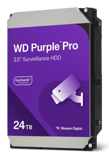 Western Digital Purple Pro WD241PURP harddisk 24 TB 7200 rpm 512 MB 3.5" SATA