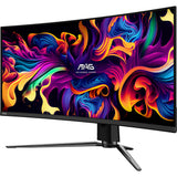 MSI MAG 341CQP QD-OLED computerskærm 86,4 cm (34") 3440 x 1440 pixel UltraWide Quad HD Sort