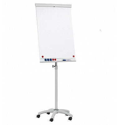 Franken EL-FC31 flipover-stativ Fritstående 680 x 1050 mm Plast Grå, Hvid