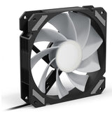 Sharkoon SHARK Mirror RGB PWM REVERSE Computerkabinet Ventilator 12 cm Sort 1 stk