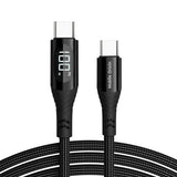 Mobile Origin MO-100WDC-CB2 USB-kabel USB 2.0 1,5 m USB C 0,48 Gbit/sek. 100 W Sort