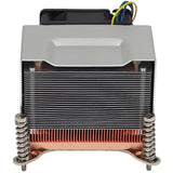 Inter-Tech Q-5 Processor Køleplade/køler 6 cm Sort, Sølv 1 stk