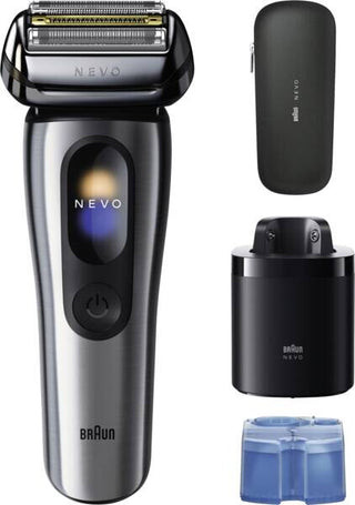 Braun NEVO 917667 barbermaskine til ham Folie shaver Trimmer Sølv