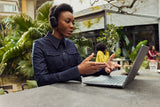 HP Poly Focus 625 Headset + Wireless Charge Stand