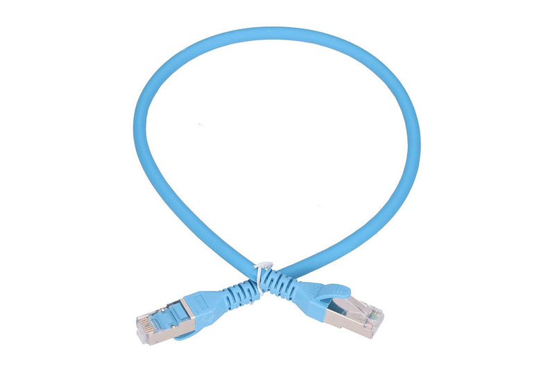 Extralink EX.6549 netværkskabel Blå 0,5 m Cat6a SF/UTP (S-FTP)