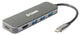 D-Link DUB-2333 dockingstation Ledningsført USB Type-C Grå
