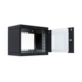EFB Elektronik WGX-0906TS.G1 stativ 9U Vægmonteret stativ Sort