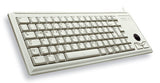 CHERRY G84-4400 tastatur Universel PS/2 QWERTZ Tysk Grå