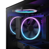 NZXT T120 RGB Processor Luftkøler 12 cm Sort 1 stk