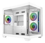 Cooler Master Elite 481 Wood Mini Tower Hvid