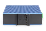 Digitus DN-651147 netværksswitch Ikke administreret Fast Ethernet (10/100) Strøm over Ethernet (PoE) Sort, Blå
